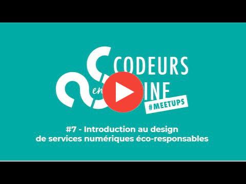 Vidéo Meetup Codeurs en Seine - Guide du Designer Éthique par Aurélie Baton et Anne Faubry