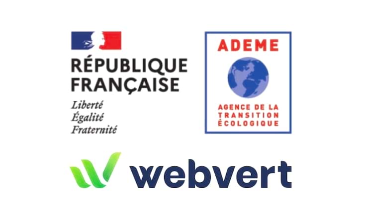 Logo Webvert et Ademe