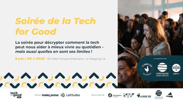 Affiche Tech 4 Good Tour