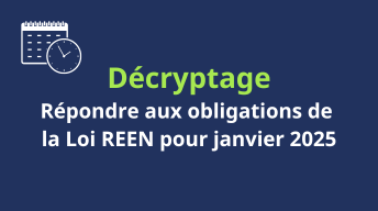 Illustration Répondre aux obligations de la Loi REEN pour le 1er janvier 2025